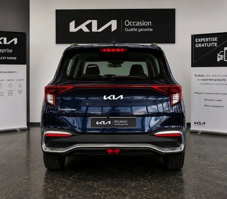 Blue Kia Carens 1.5 CRDI Executive BVA 115ch 2023 Blue Kia Carens 1.5 CRDI Executive BVA 115ch 2023