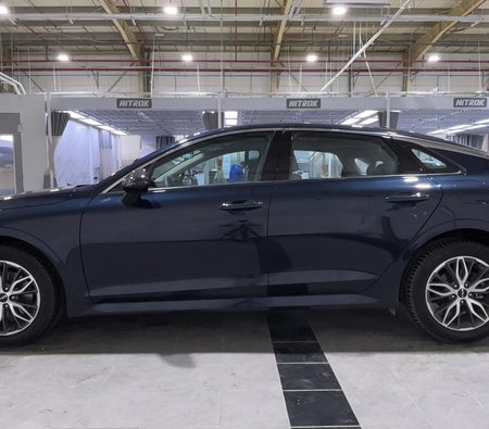 Blue Kia K5 LX 2023