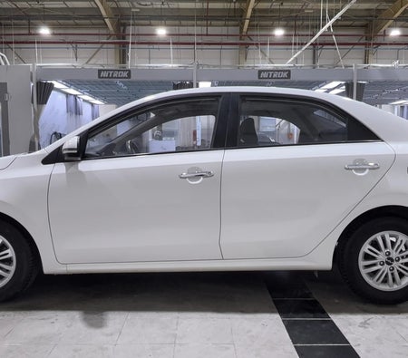White Kia Pegas EX 2023