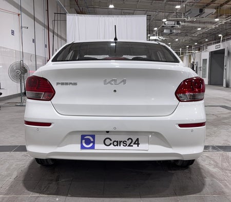White Kia Pegas EX 2023
