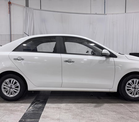 White Kia Pegas EX 2023