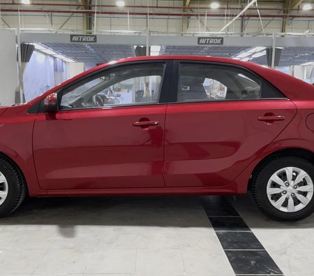 Red Kia Pegas LX 2024