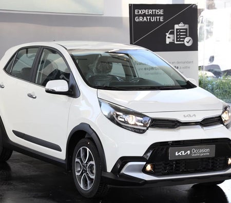 白色的 起亚 Picanto 1.0L MPI X Line BVA 67ch 2023