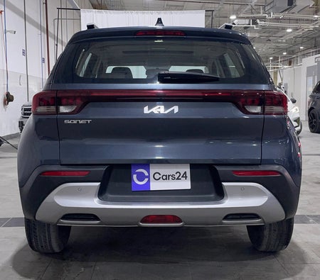 Gray Kia Sonet EX 2023
