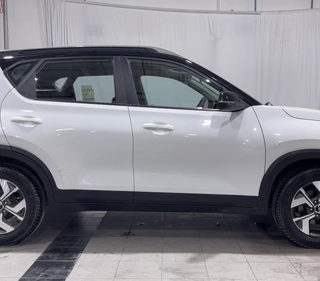 White Kia Sonet LX 2023