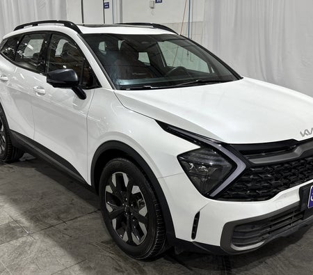 White Kia Sportage SX 2025 White Kia Sportage SX 2025