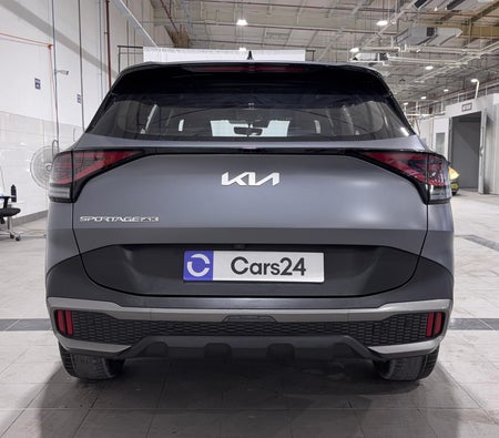 Gray Kia Sportage SX 2025