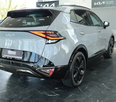 Gray Kia Sportage 1.6 CRDI Black Edition DCT 136ch 2024