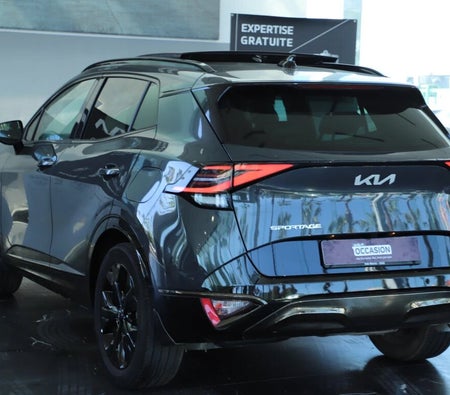 Gray Kia Sportage 1.6 CRDI Black Edition DCT 136ch 2024