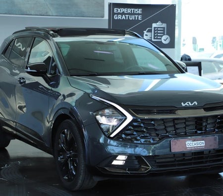 Gray Kia Sportage 1.6 CRDI Black Edition DCT 136ch 2024