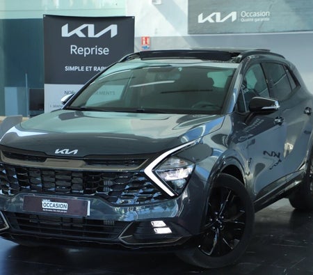 Gray Kia Sportage 1.6 CRDI Black Edition DCT 136ch 2024