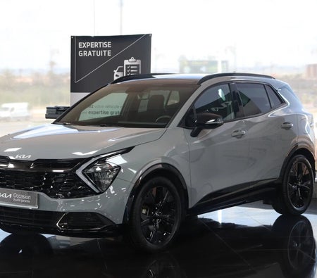 Gray Kia Sportage 1.6 CRDI Black Edition DCT 136ch 2024