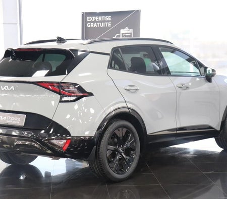 Gray Kia Sportage 1.6 CRDI Black Edition DCT 136ch 2024
