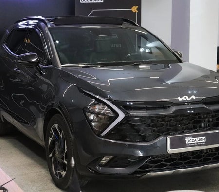 Gray Kia Sportage 1.6 CRDI Gt ligne DCT 136ch 2023