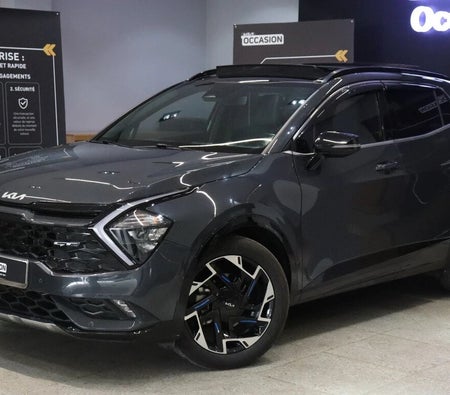 Gray Kia Sportage 1.6 CRDI Gt ligne DCT 136ch 2023