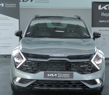 Gray Kia Sportage 1.6 CRDI Gt ligne DCT 136ch 2025