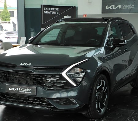 Gray Kia Sportage 1.6 CRDI Gt ligne DCT 136ch 2023