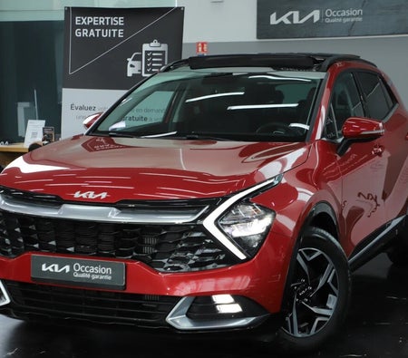 Red Kia Sportage 1.6 CRDI Gt ligne DCT 136ch 2022