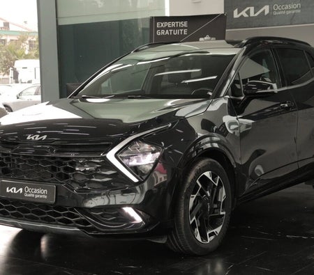 Black Kia Sportage 1.6 CRDI Gt ligne DCT 136ch 2023