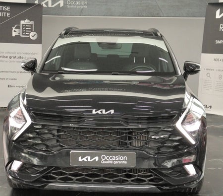 Black Kia Sportage 1.6 CRDI Gt ligne DCT 136ch 2023