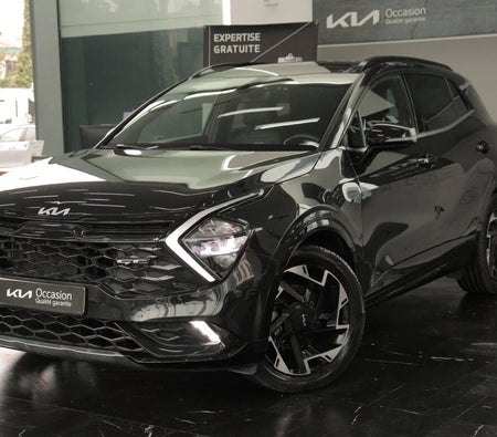 Black Kia Sportage 1.6 CRDI Gt ligne DCT 136ch 2023