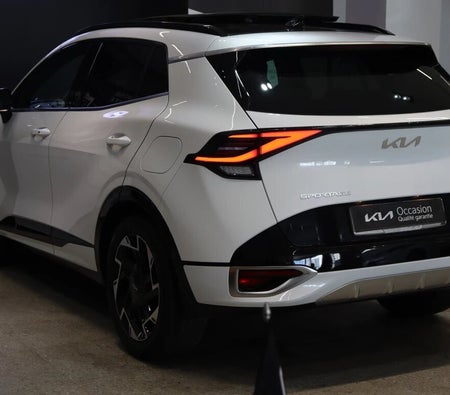 White Kia Sportage 1.6 CRDI Gt ligne DCT 136ch 2024