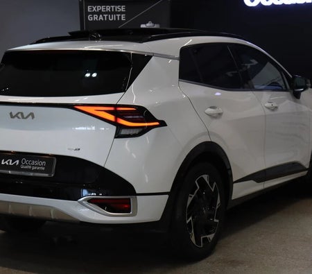 White Kia Sportage 1.6 CRDI Gt ligne DCT 136ch 2024