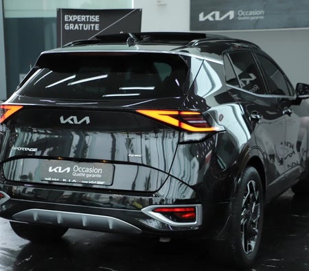 Black Kia Sportage 1.6 CRDI Gt ligne DCT 136ch 2025