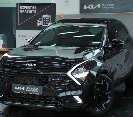Black Kia Sportage 1.6 CRDI Gt ligne DCT 136ch 2025