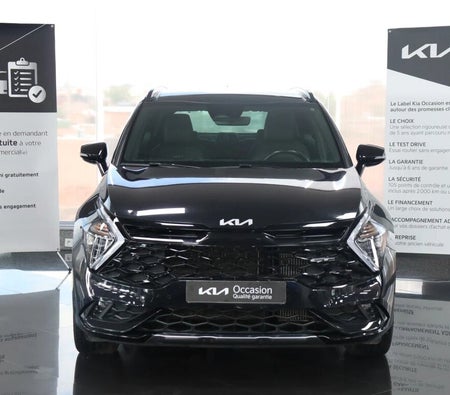 Black Kia Sportage 1.6 CRDI Gt ligne DCT 136ch 2023