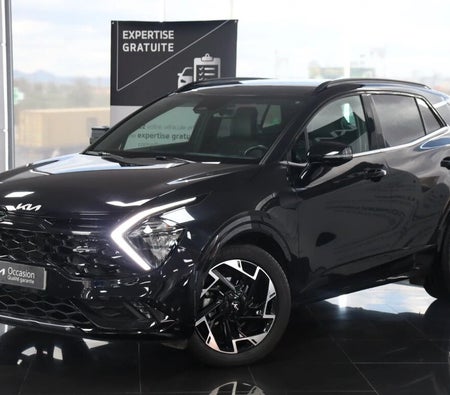 Black Kia Sportage 1.6 CRDI Gt ligne DCT 136ch 2023