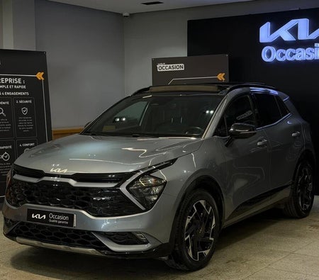 Gray Kia Sportage 1.6 CRDI Gt ligne DCT 136ch 2023