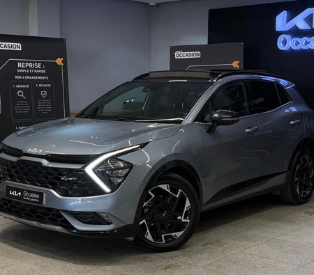 Gray Kia Sportage 1.6 CRDI Gt ligne DCT 136ch 2023