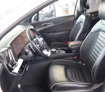 White Kia Sportage 1.6 CRDI Gt ligne DCT 136ch 2024