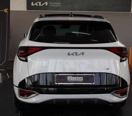 White Kia Sportage 1.6 CRDI Gt ligne DCT 136ch 2024