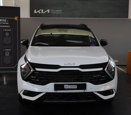 White Kia Sportage 1.6 CRDI Gt ligne DCT 136ch 2024