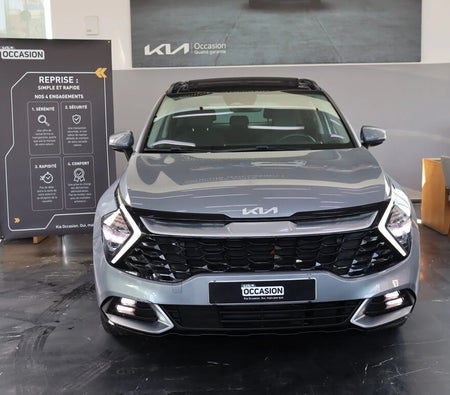 Gray Kia Sportage 1.6 CRDI Gt ligne DCT 136ch 2025