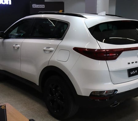 White Kia Sportage 1.6 CRDi Black Edition 4x2 BVM 136ch 2022