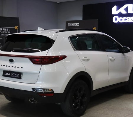 White Kia Sportage 1.6 CRDi Black Edition 4x2 BVM 136ch 2022