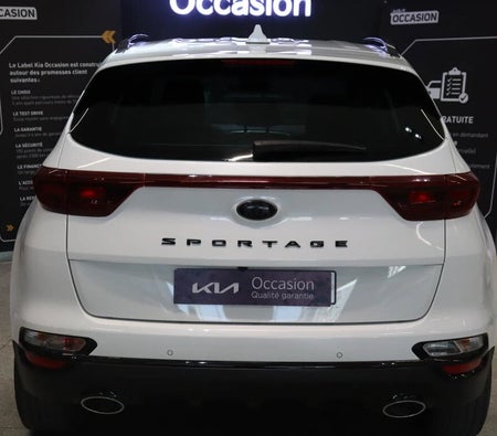 White Kia Sportage 1.6 CRDi Black Edition 4x2 BVM 136ch 2022