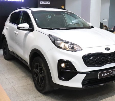 White Kia Sportage 1.6 CRDi Black Edition 4x2 BVM 136ch 2022