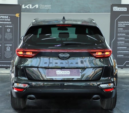 Black Kia Sportage 1.6 CRDi Black Edition 4x2 BVM 136ch 2021