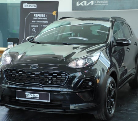Black Kia Sportage 1.6 CRDi Black Edition 4x2 BVM 136ch 2021