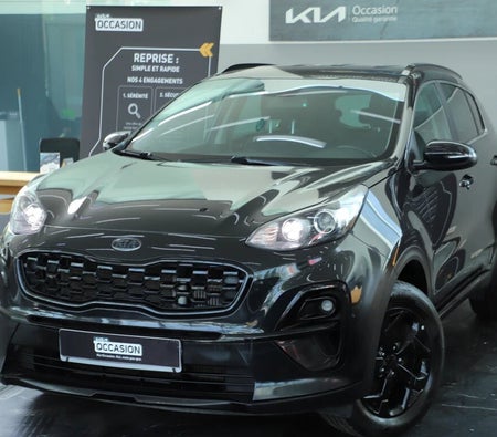 Black Kia Sportage 1.6 CRDi Black Edition 4x2 BVM 136ch 2021