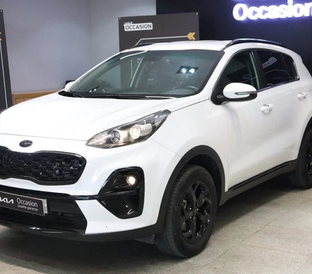 White Kia Sportage 1.6 CRDi Black Edition Business 4x2 BVM 136ch 2022