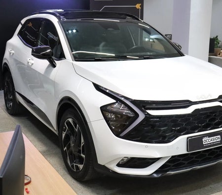 White Kia Sportage 1.6 CRDi DCT GT line DCT 136ch 2024