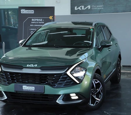 Yellow Kia Sportage 1.6L CRDI Active BVA 136ch 2024