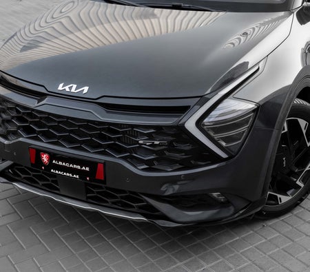 Gray Kia Sportage GT-Line 2024