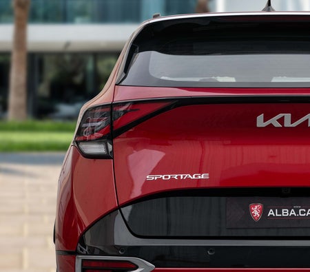 Red Kia Sportage GT-Line 2023