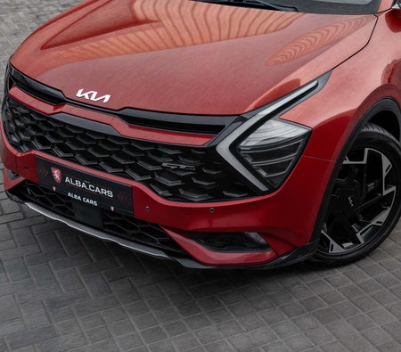 Red Kia Sportage GT-Line 2023